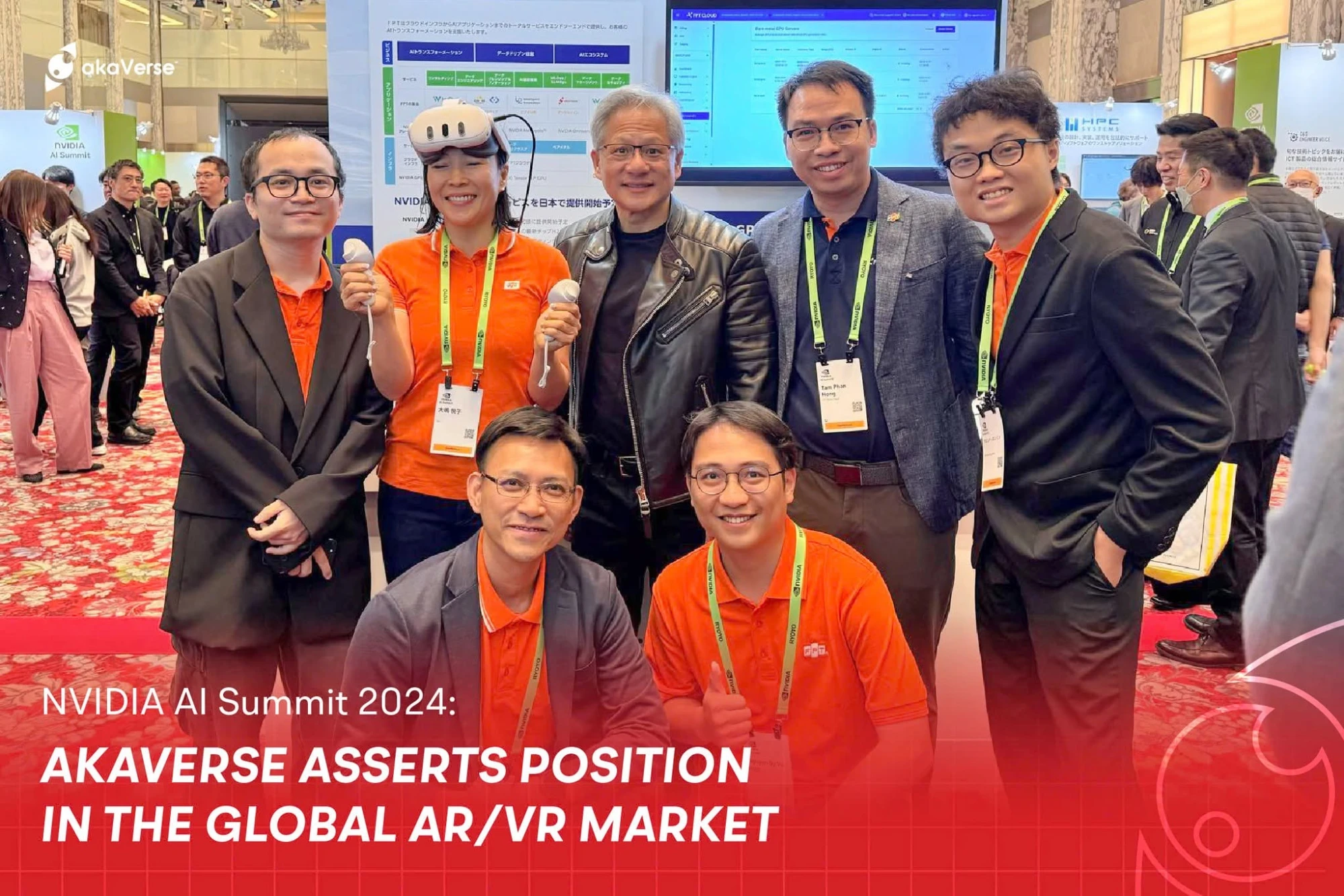 akaVerse at NVIDIA AI Summit 2024